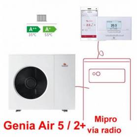 Kit Genia Air 5/2 Mipro radio Aerotemia híbrida 5 kW Saunier Duval