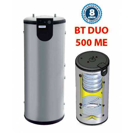BT DUO ME 500 Depósitos Inercia con acumulación ACS e Intercambiador Solar